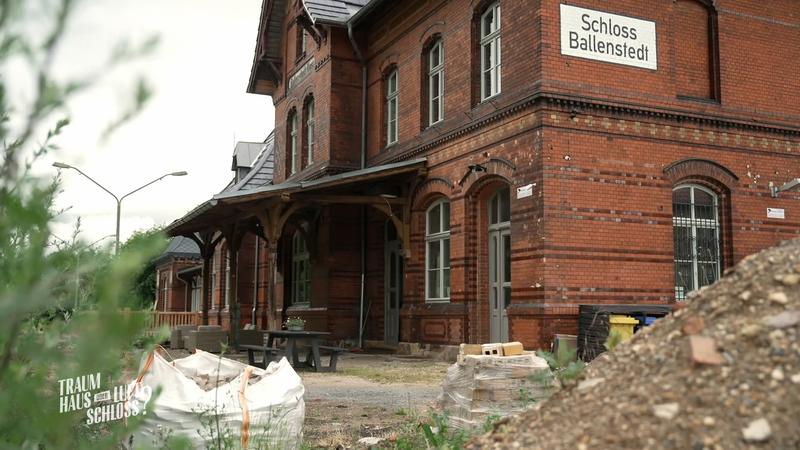 Ein alter Bahnhof wird renoviert