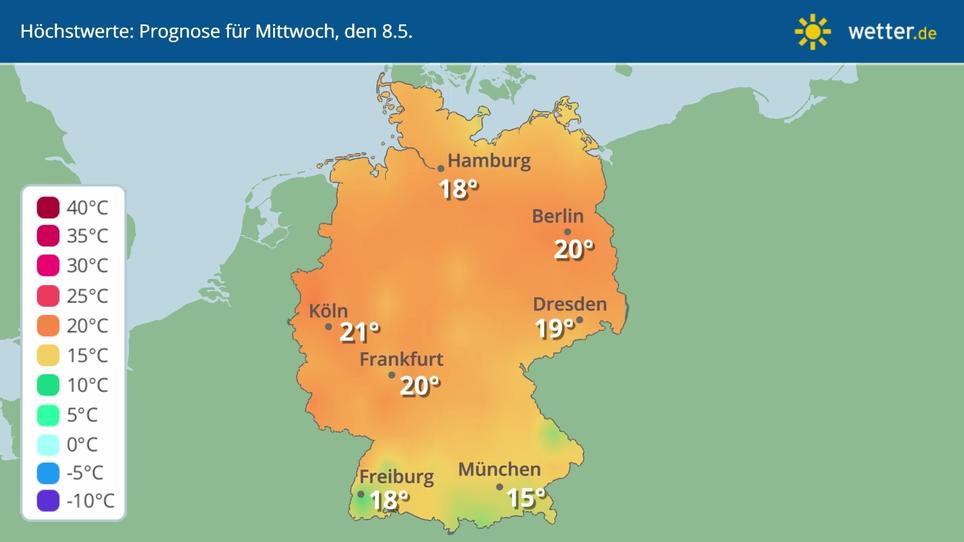 Wie Kalt Wird Es Heute Wie warm oder kalt wird es in Deutschland?