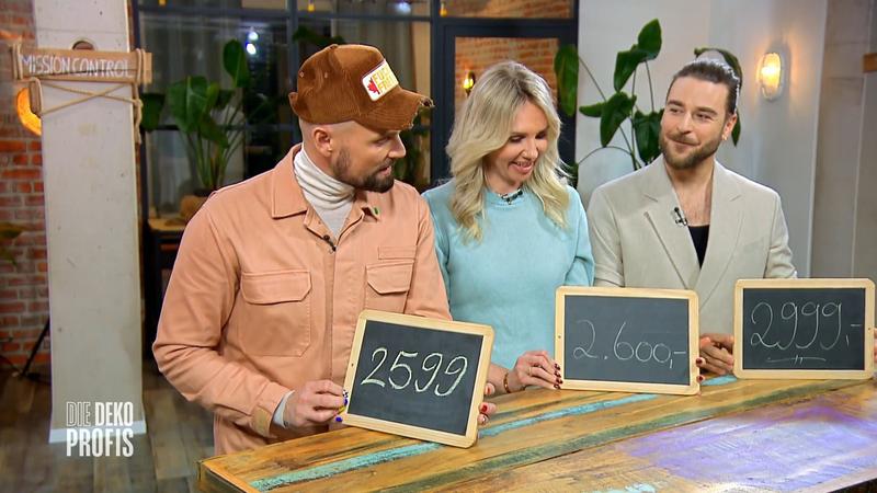 Christine, Rolf oder Eric – welcher Dekoprofi übernimmt?