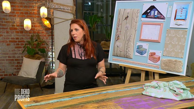 Esther arbeitet mit allem, was vorhanden ist