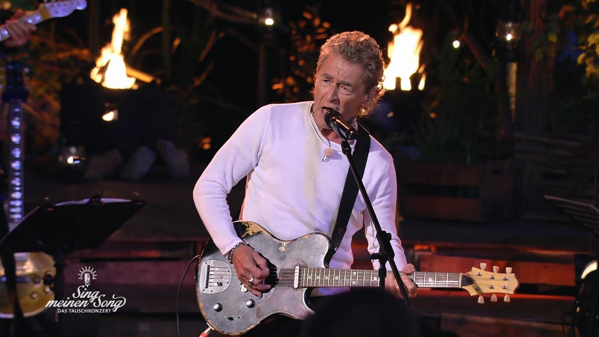 Einmal darf Peter Maffay selber rocken