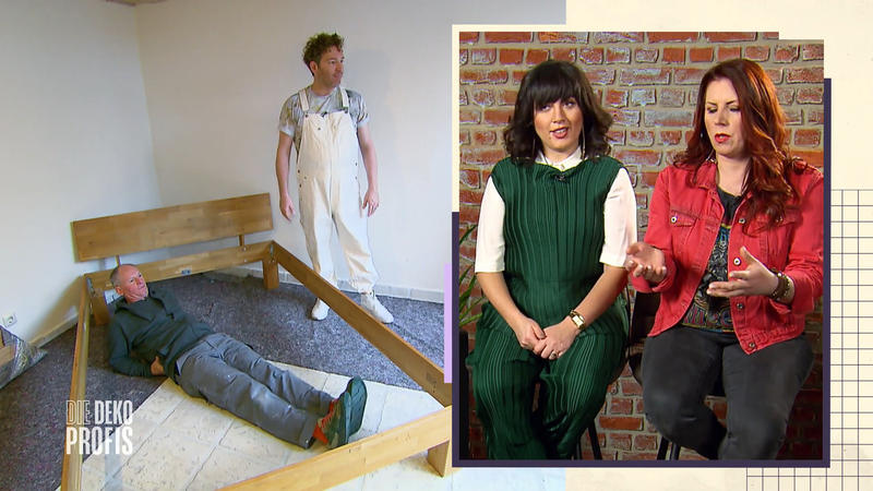 Das Bett wird diagonal gestellt - zu Unruhig?