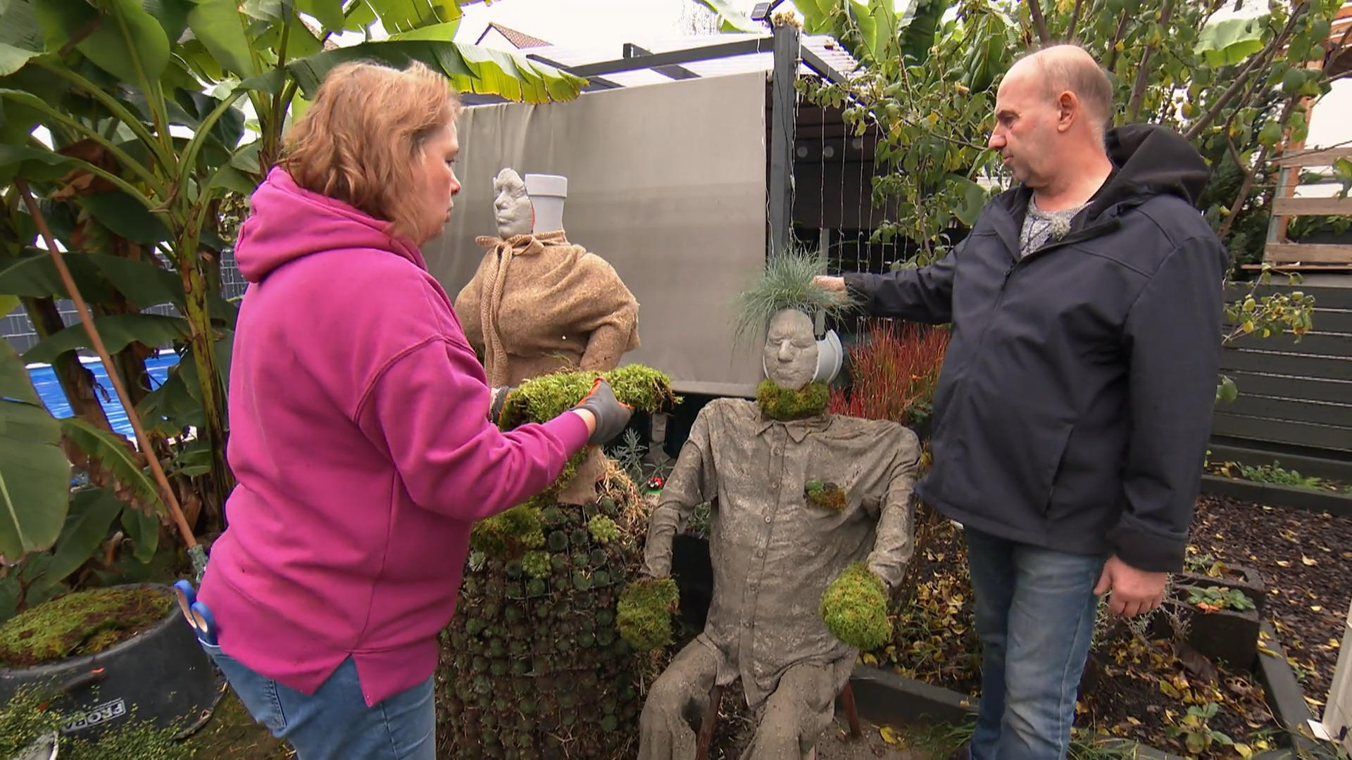 Die perfekten Frisuren für die Pflanzfiguren