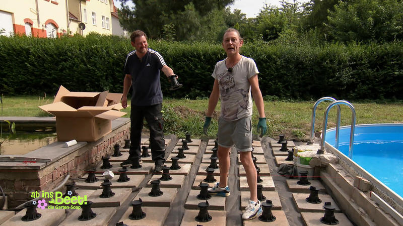 Bandscheibenvorfall bei Andy - Terrasse verzögert sich