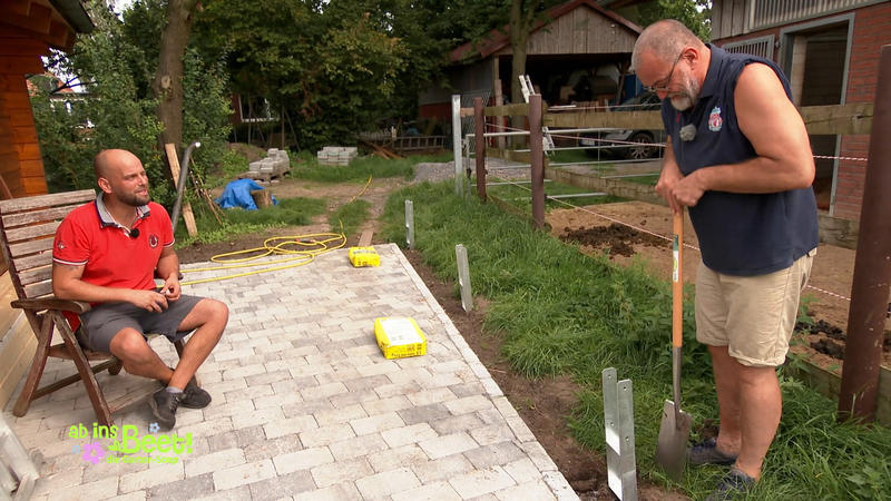 Dennis hat Rücken - Frank muss Löcher buddeln