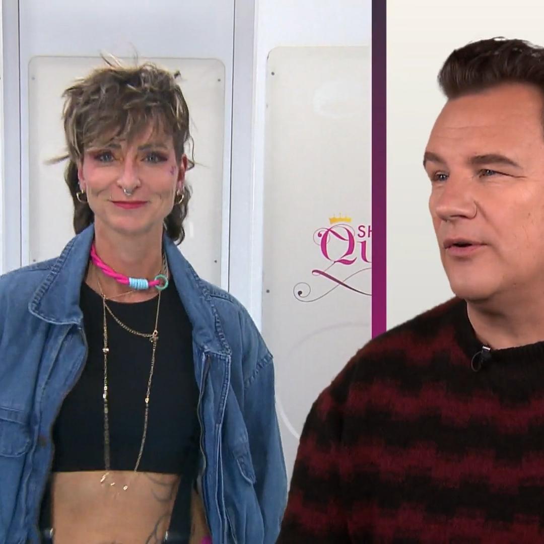 Guido ist von Michis Look absolut überzeugt