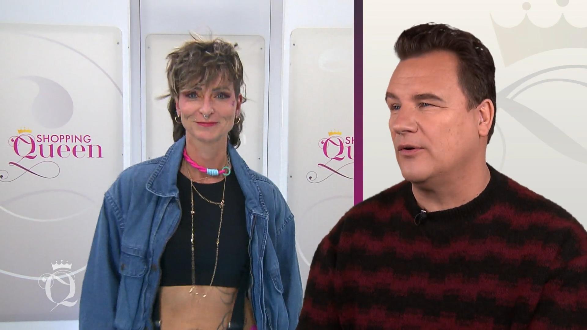 Guido ist von Michis Look absolut überzeugt