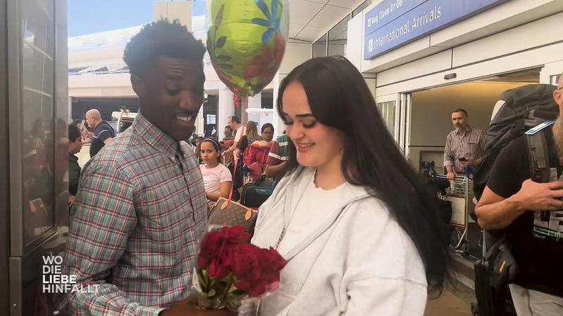 Ann-Katrin und Chris sind endlich wieder vereint