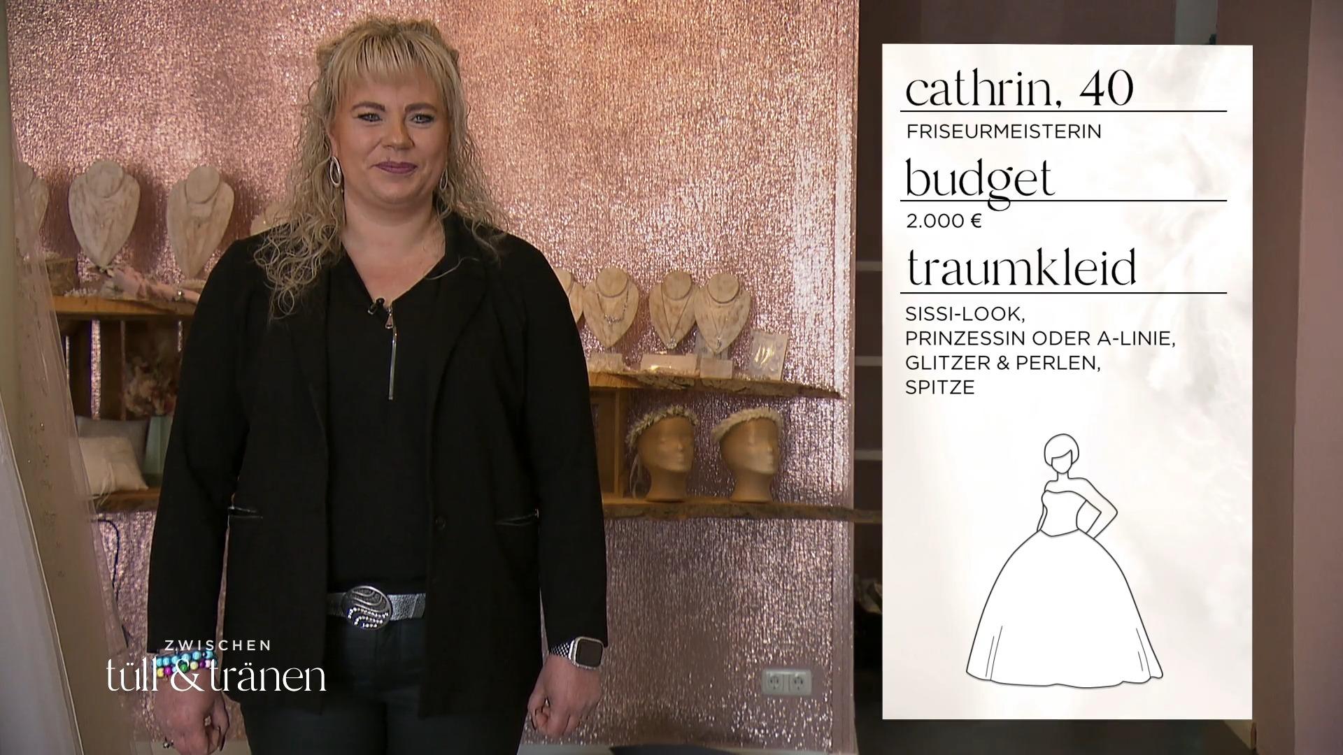 Braut Cathrin sucht einen Sissi-Look