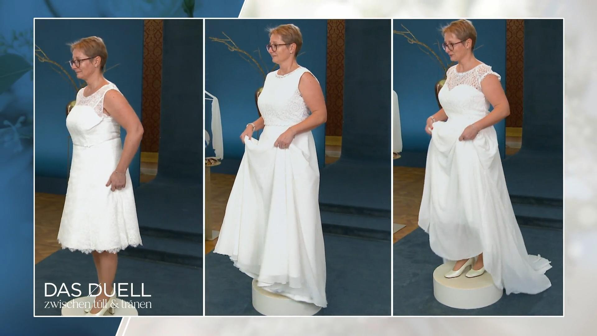 Welches Kleid fand Petra am besten?
