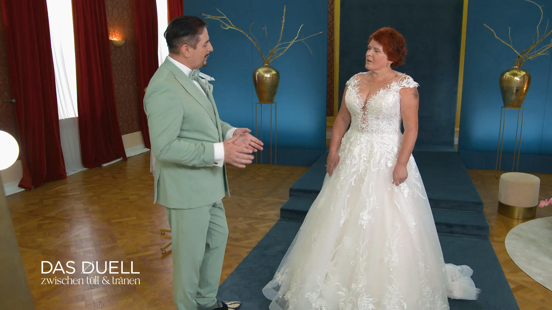 Uwe Herrmann verwandelt Tanja in eine richtige Prinzessin