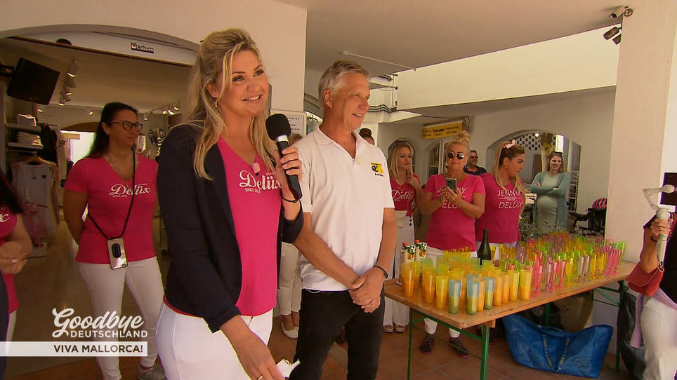 Modenschau zum Opening - Großer Druck für Jenny