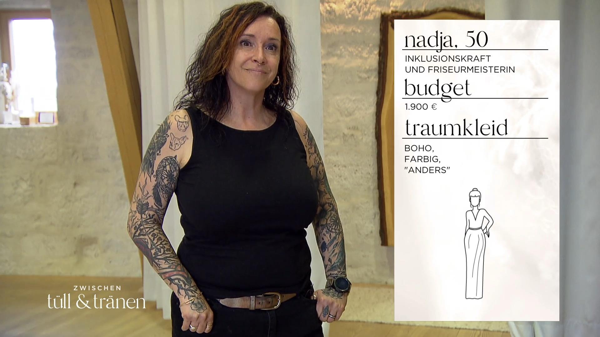 Braut Nadja sucht kein weißes Kleid