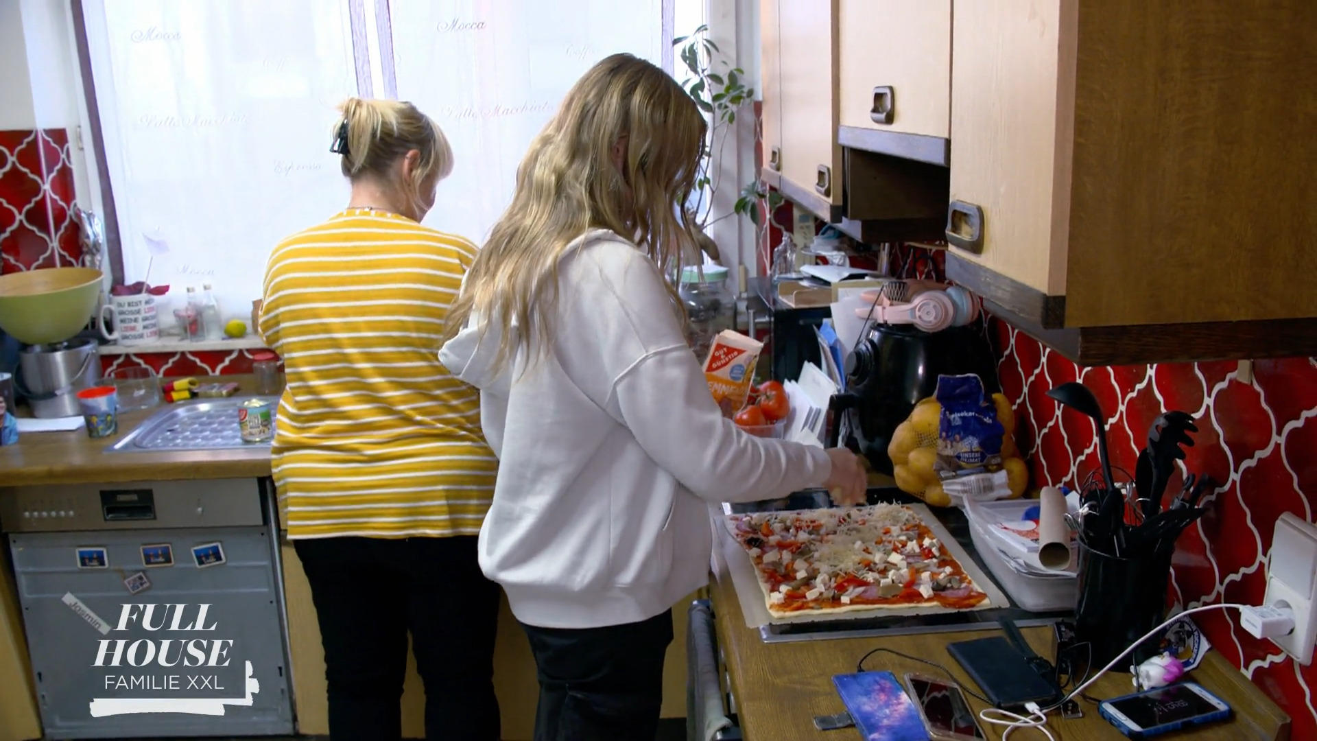 Abendessen in der Großfamilie