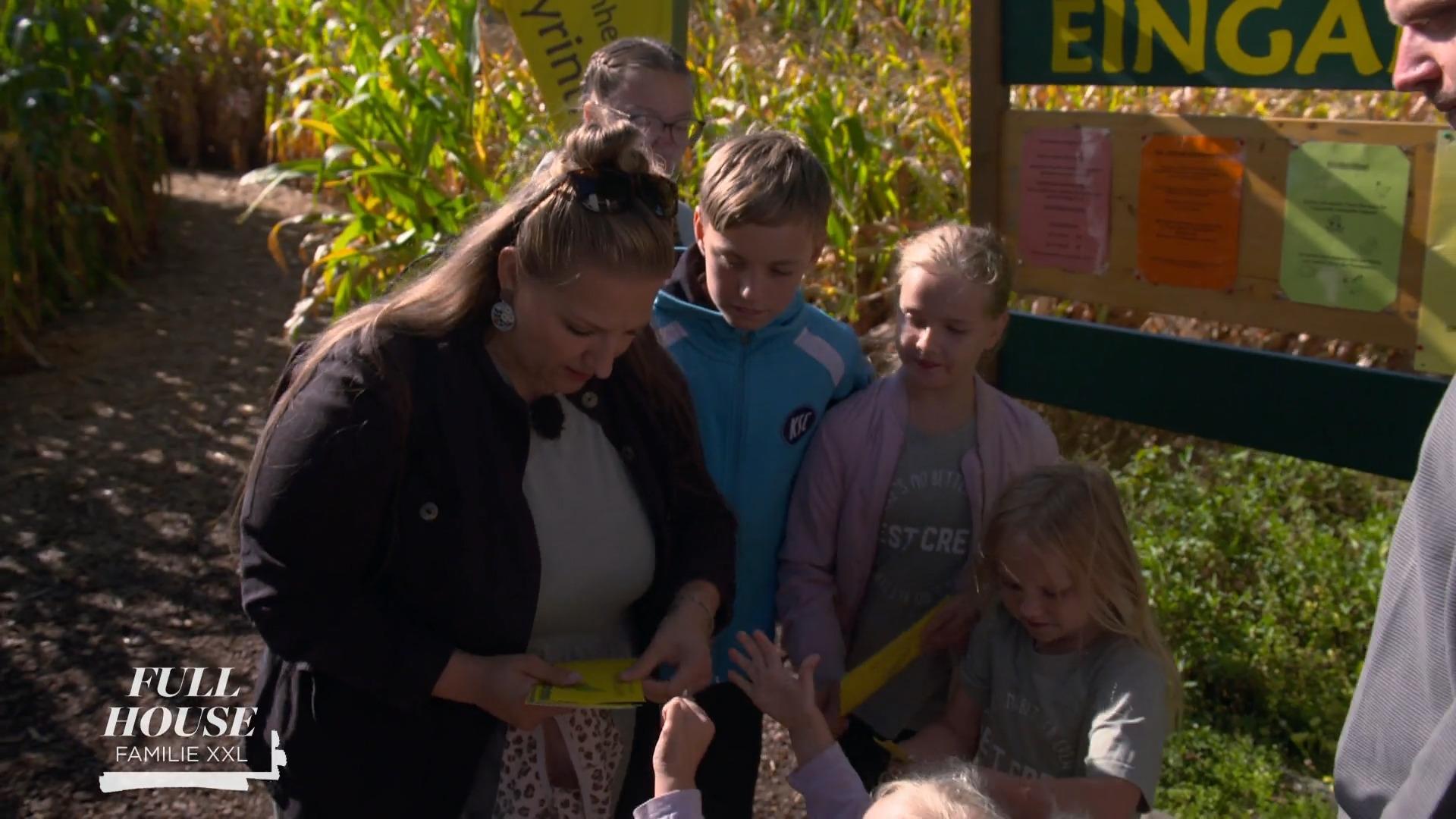 Ein Ausflug ins Maislabyrinth