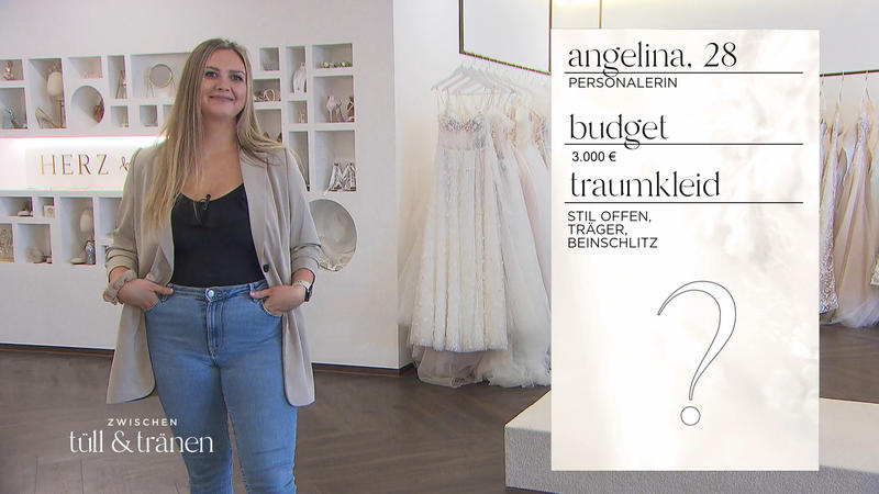 Braut Angelina möchte es "sexy"