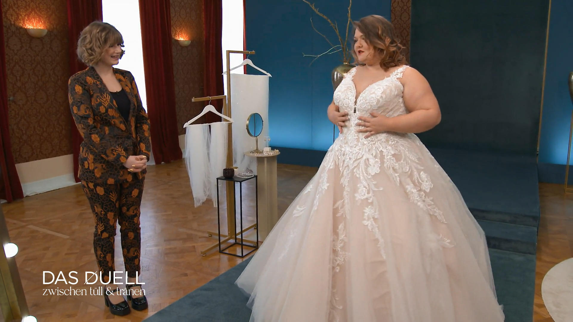 Hat das erste Kleid bereits gereicht?