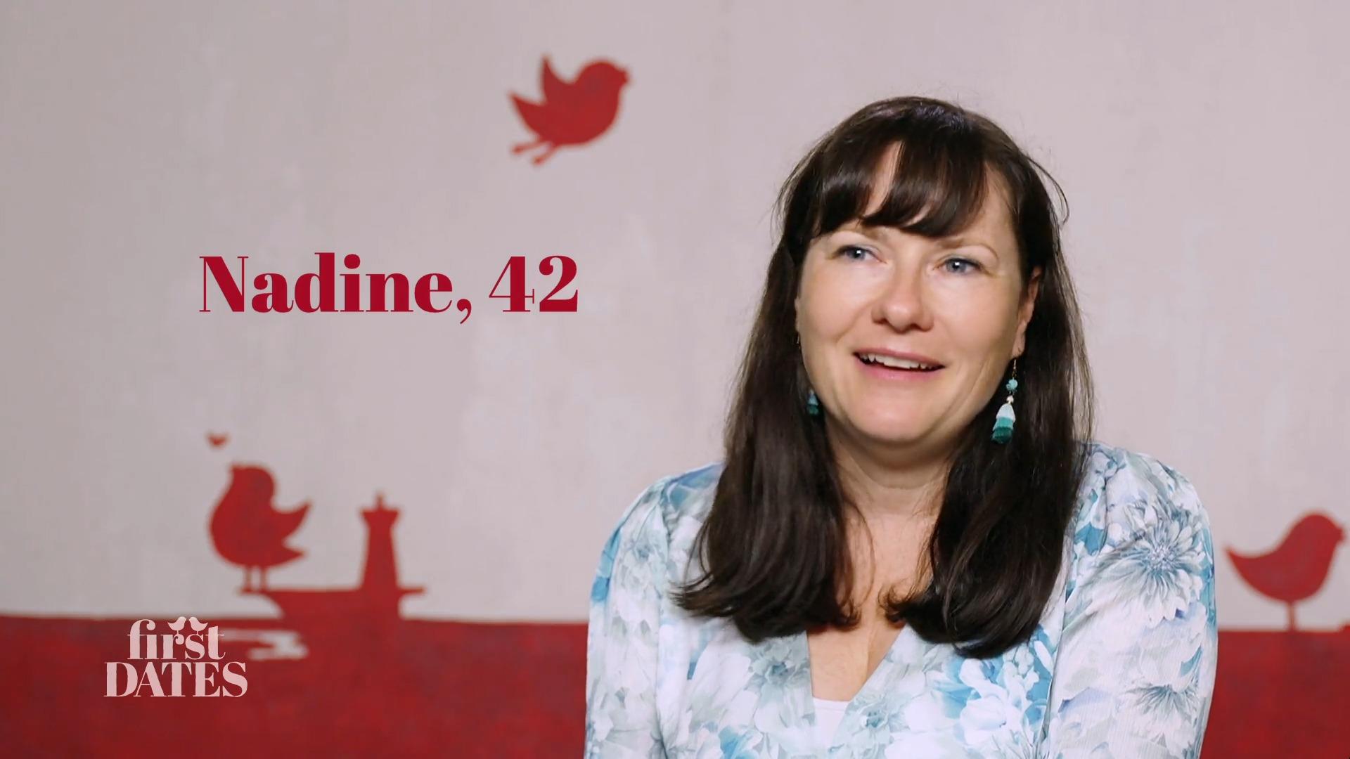 Nadine und David haben ein Blind Date