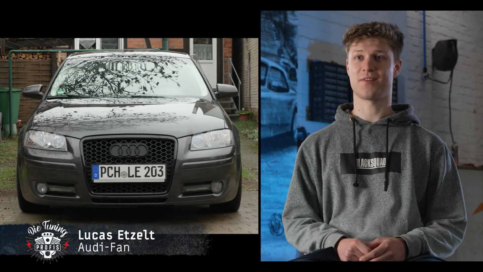 Lucas liebt seinen Audi A3