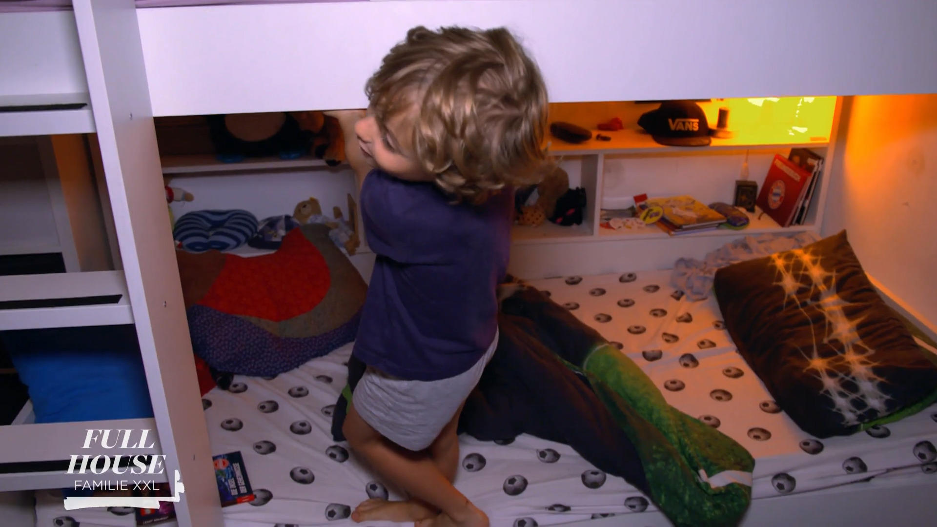 Manchmal wird vorm Schlafen auch gezickt