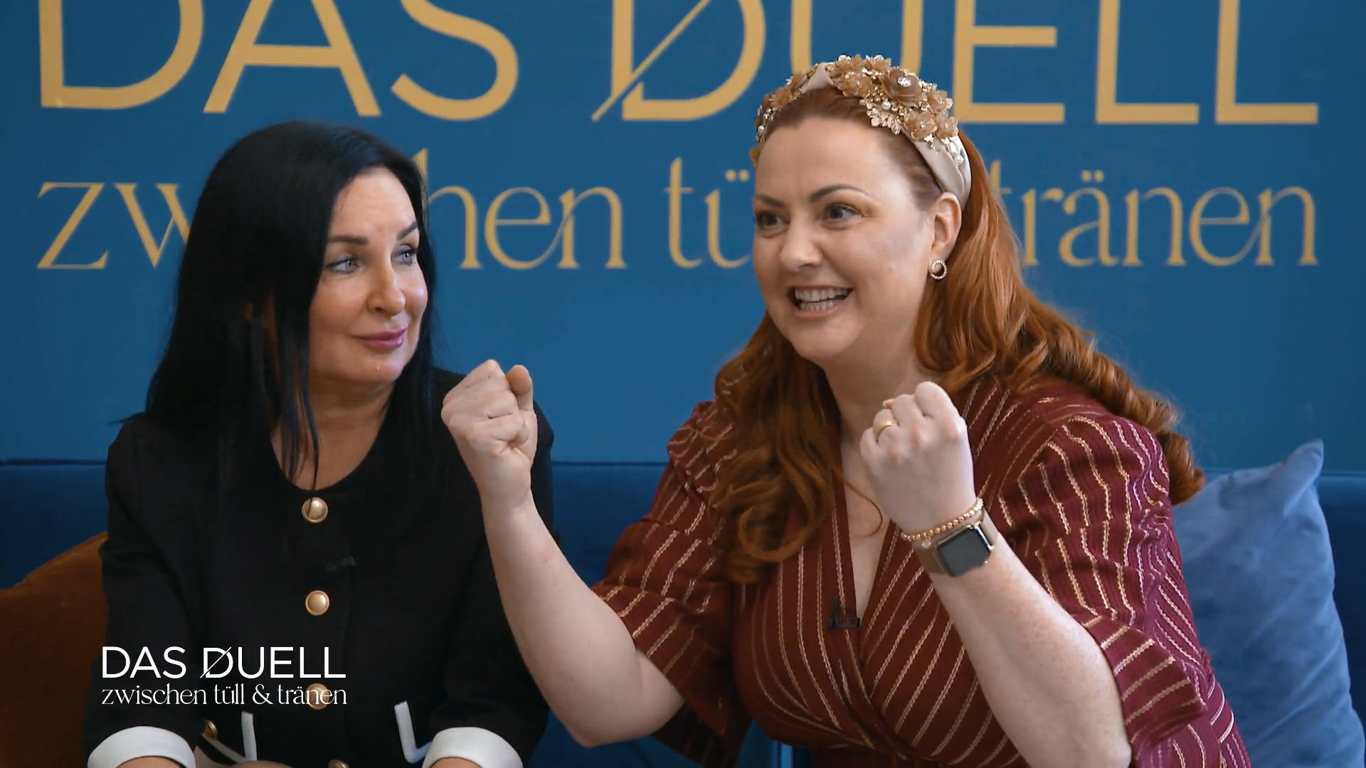 Olja ist genervt von Janas Redefluss Olja ist genervt von Janas Redefluss