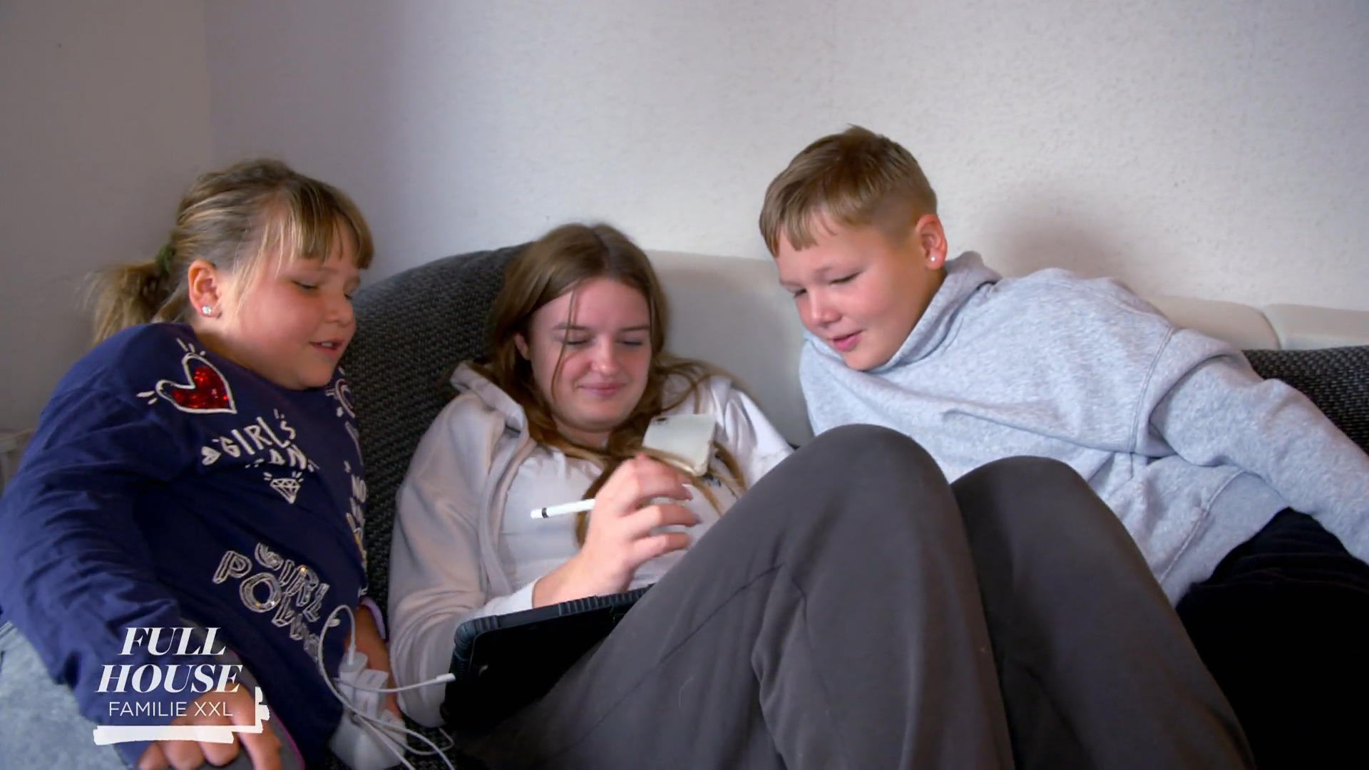 Familie Duschas hat ein volles Haus