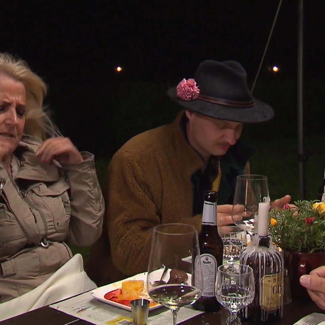 Schokoküchlein, verregnet