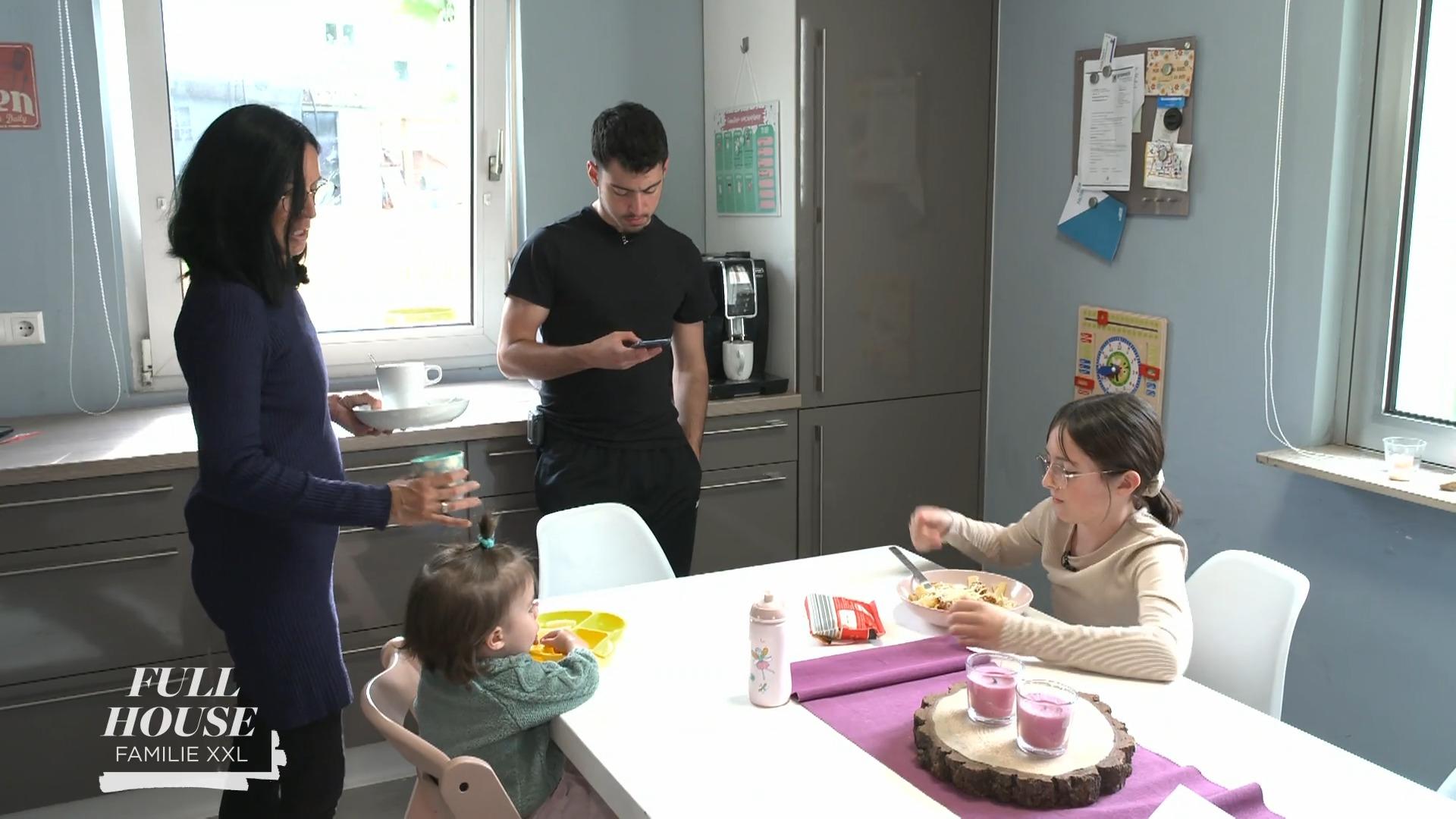 Mittagszeit nach der Schule