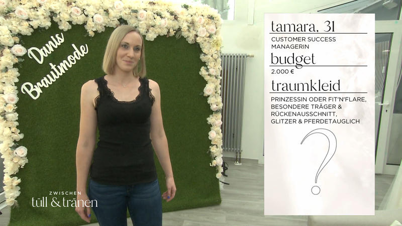 Braut Tamara möchte ganz viel Glitzer
