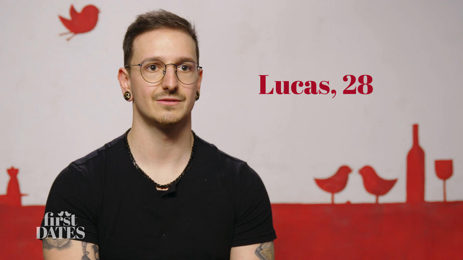 Kann er sich bei seinem Date fallen lassen?