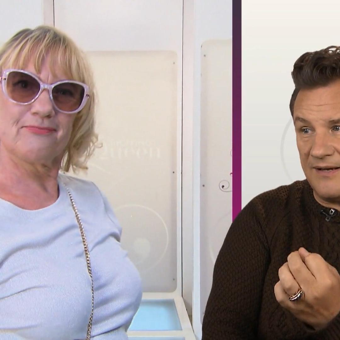 Uschi präsentiert ihren Look