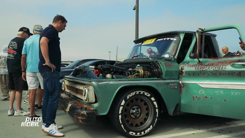 Alex beim "Cars and Coffee"