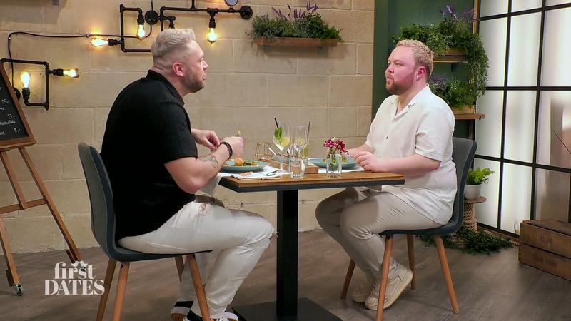 Die Stimmung beim Date ist angespannt