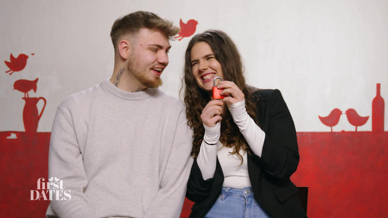 Verdientes Liebesschloss für Kev und Lilly