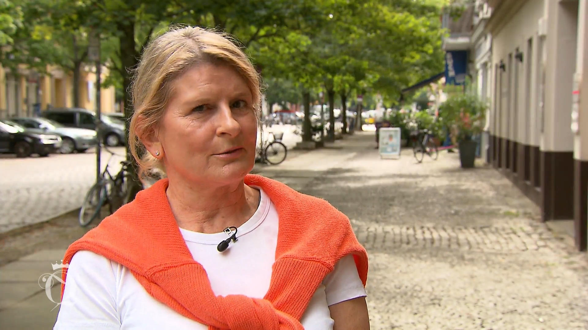 Mariola mag es bei der Kleidung bunt