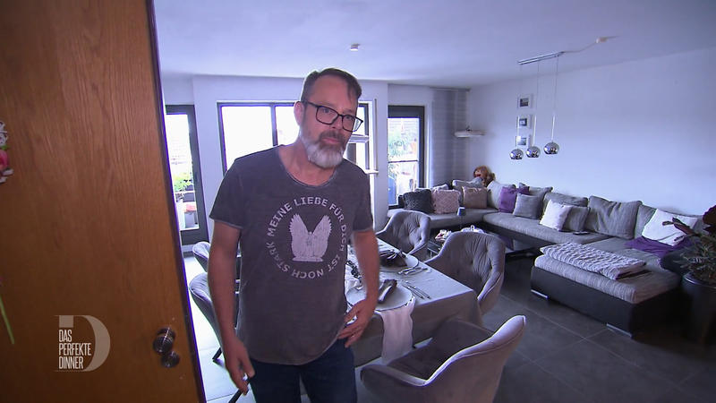 Tischdeko? Für Daniel hätte es auch eine Papierbahn getan