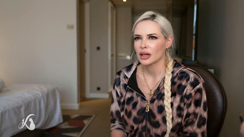 Daniela Katzenberger trainiert für Wettkampf