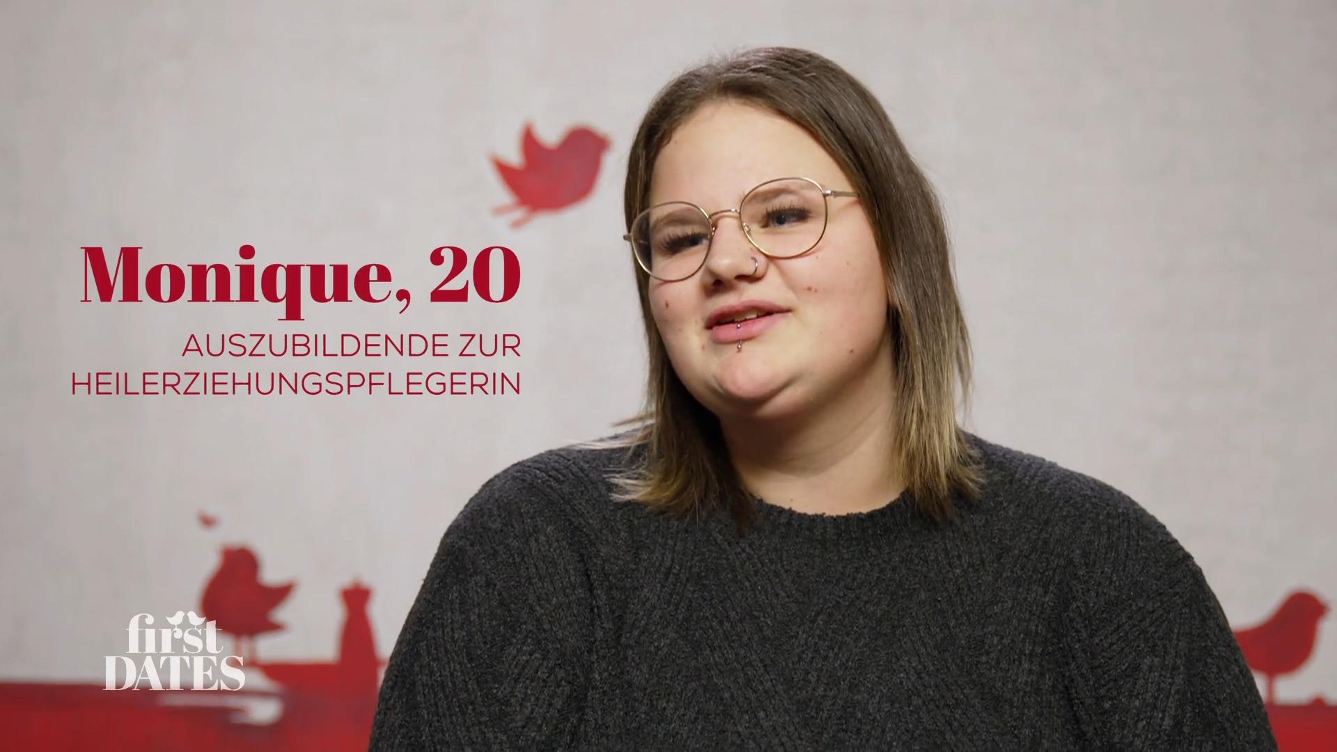 Monique hatte noch nie eine Beziehung