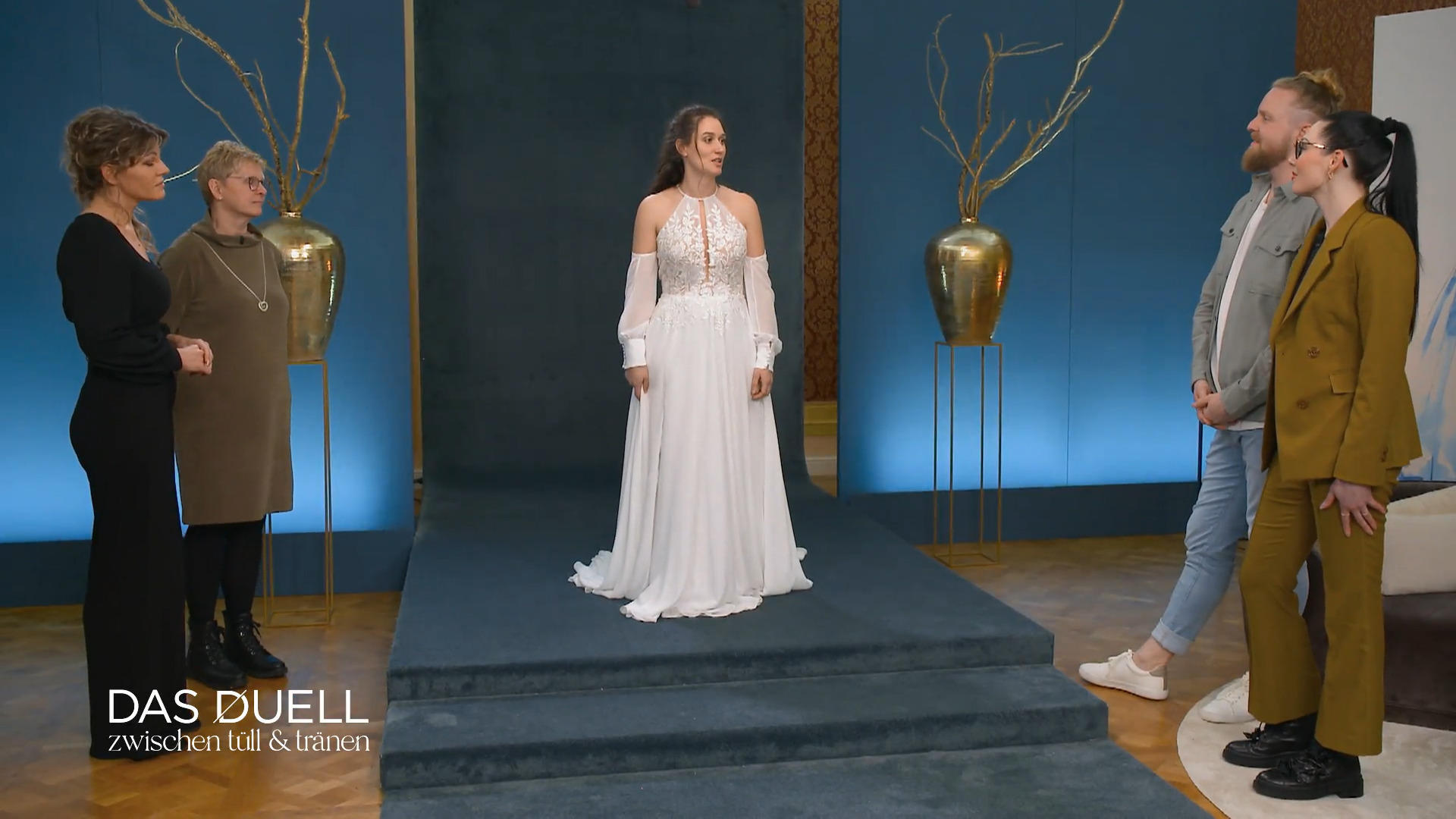 Sarahs erstes Kleid fühlt die Braut besonders