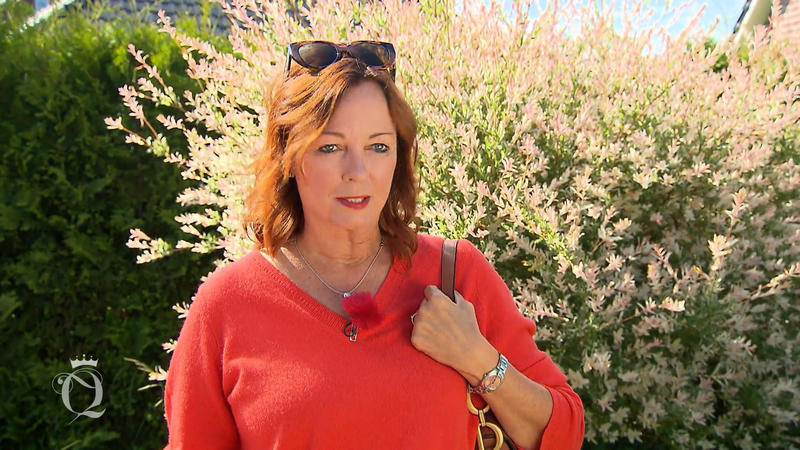 Die 55-Jährige hat keine Angst vor Farben
