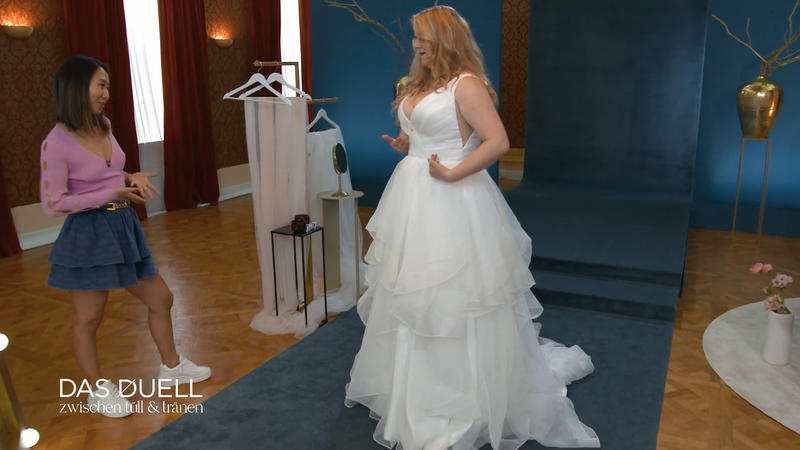 Teamarbeit mit Fan Xia: Braut Liz denkt gern mit