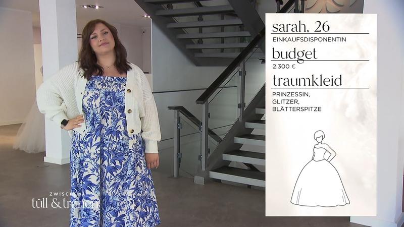Sarah wünscht sich eine pompöse Hochzeit