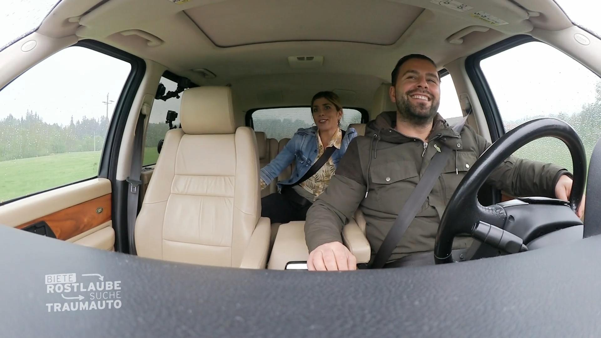 Panagiota auf Auto-Mission im Allgäu