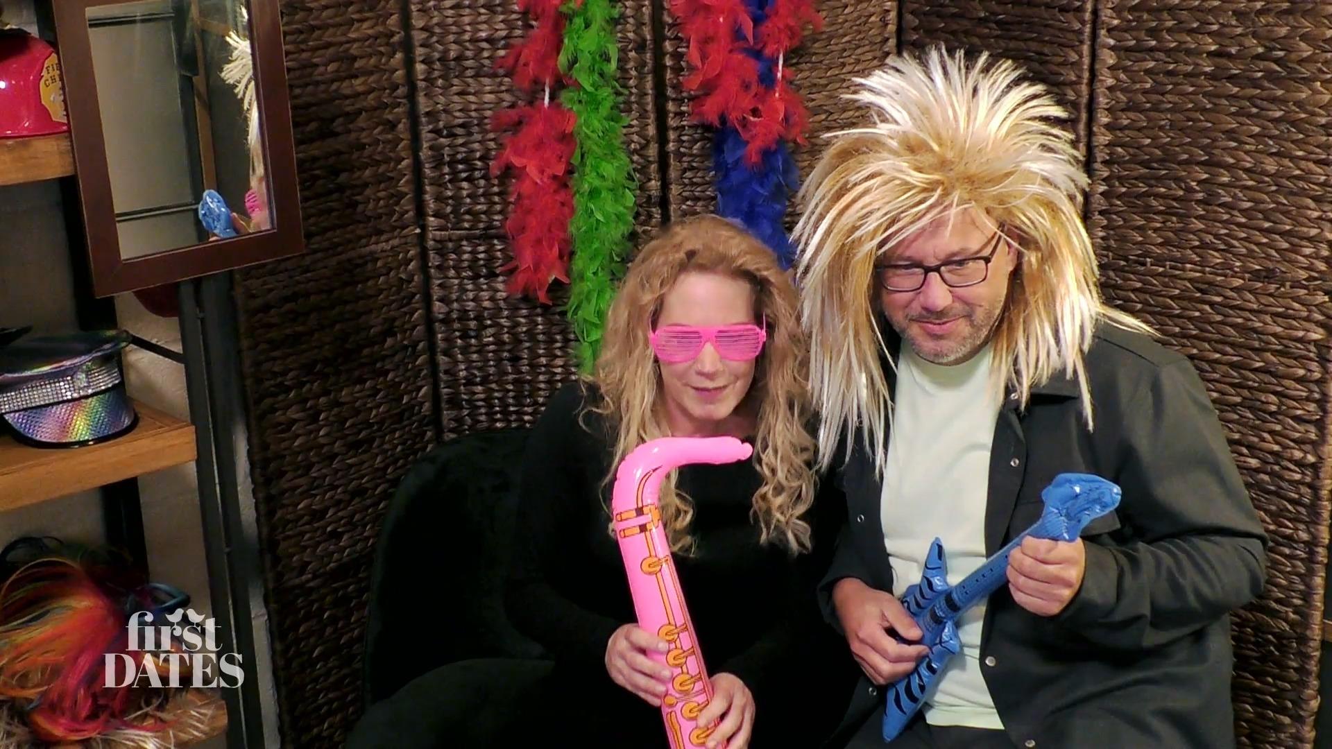 In der Fotobox wird das Date entspannter