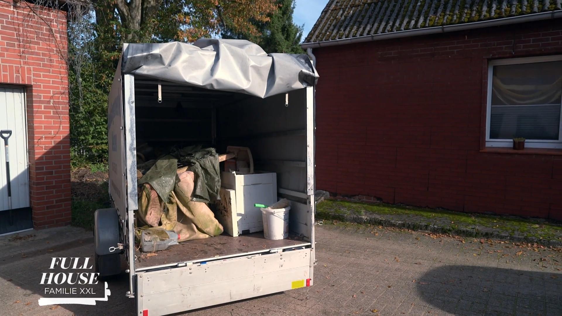 Rümpel-Action bei Familie Jebrams