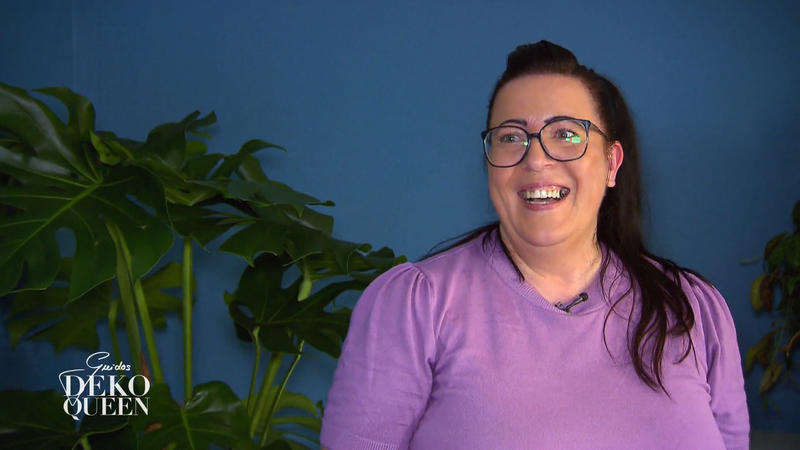 Noch einige letzte Handgriffe für Francesca
