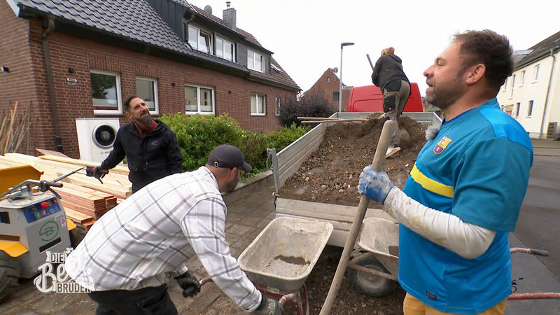 Körperliches Limit beim Gartenbaumarathon