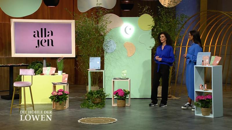 Jen und Alla mit ihrer revolutionären Skintape-Idee