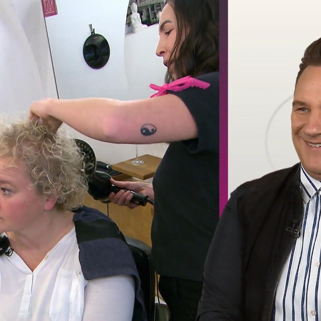 Rosis Friseurin gibt ihr Bestes. Oder?