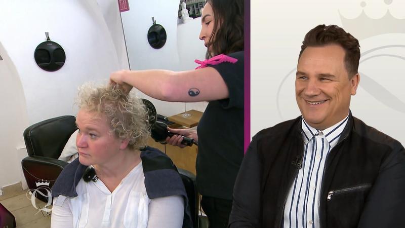 Rosis Friseurin gibt ihr Bestes. Oder?